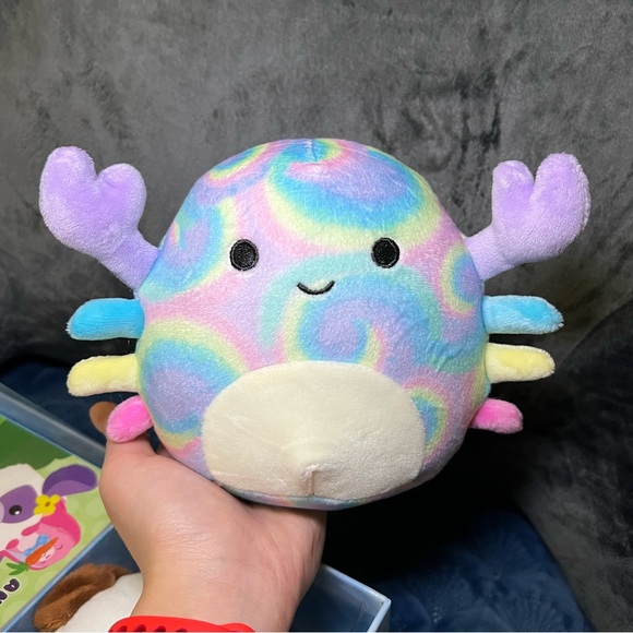 Squishmallows Christabel the Crab 5" Stuffed Plush - Picture 1 of 2